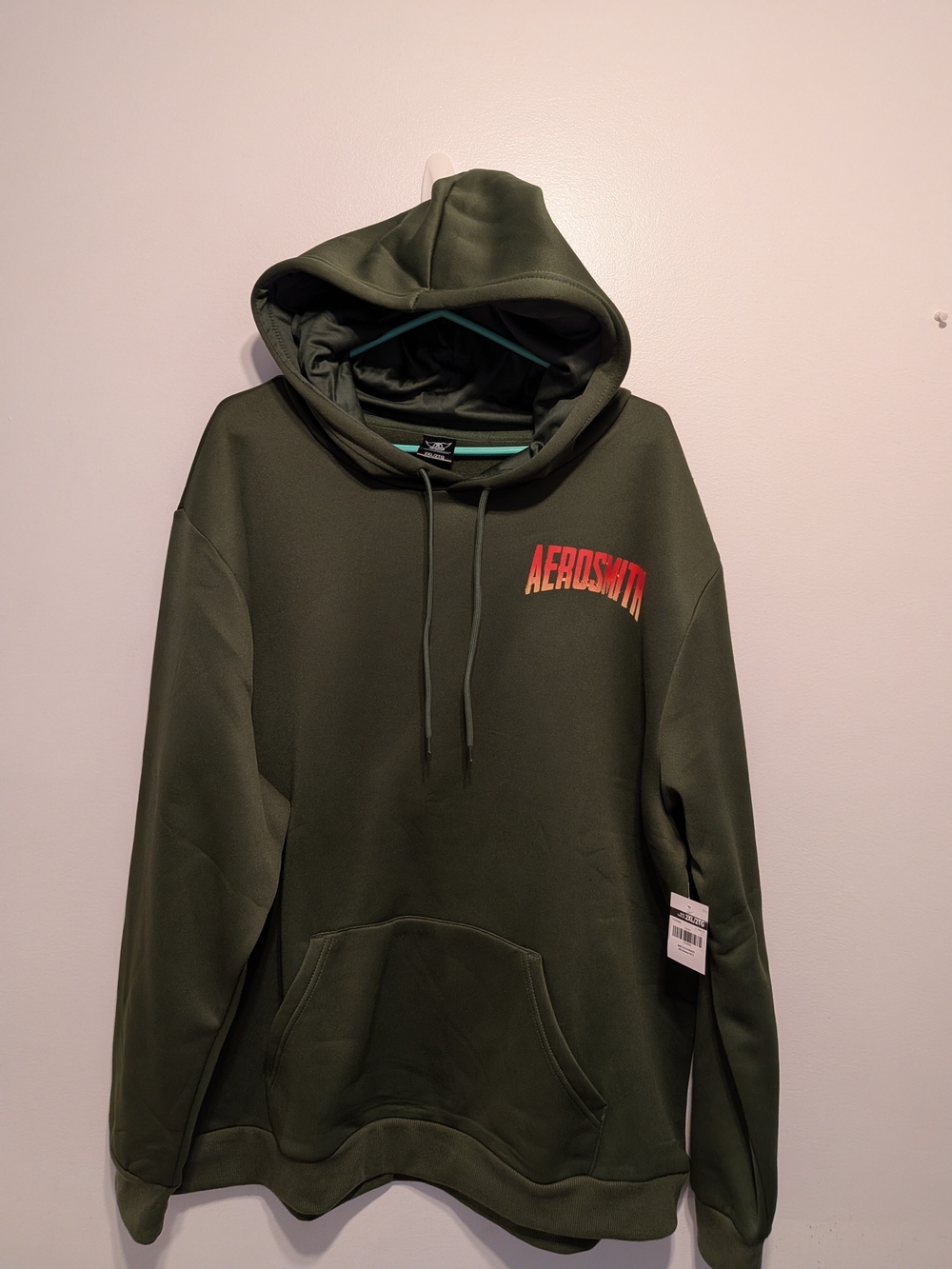 Olive Green Aerosmith Pullover Hoodie
